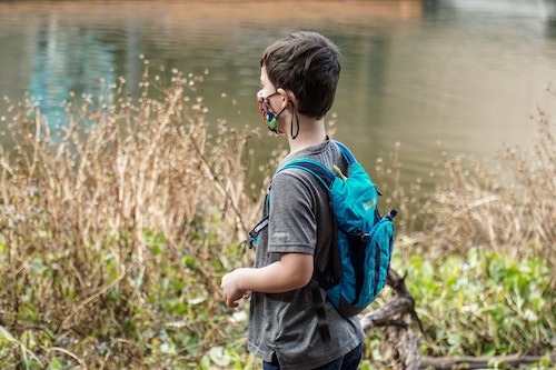 Hiking with kids